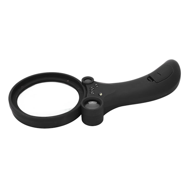 TH600600B Multifunktionsförstoringsglas med LED UV-ljus 2,5X 25X 55X Högupplöst handhållet läsförstoringsglas