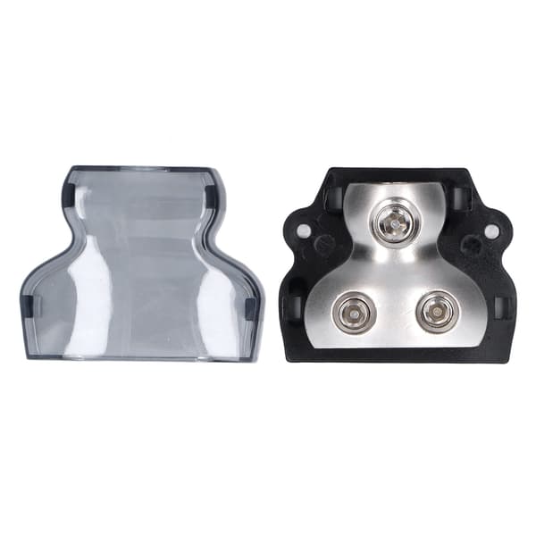Car Stereo Amplifier Splitter 2 Way Power Distribution Block Ground Distribution Connection Block