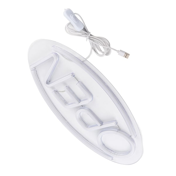 Avoin Kirjainmuotoinen Riippuva LED-Neonvalo Kaupan Näyttö USB LED-valo Koti- ja Kauppaan