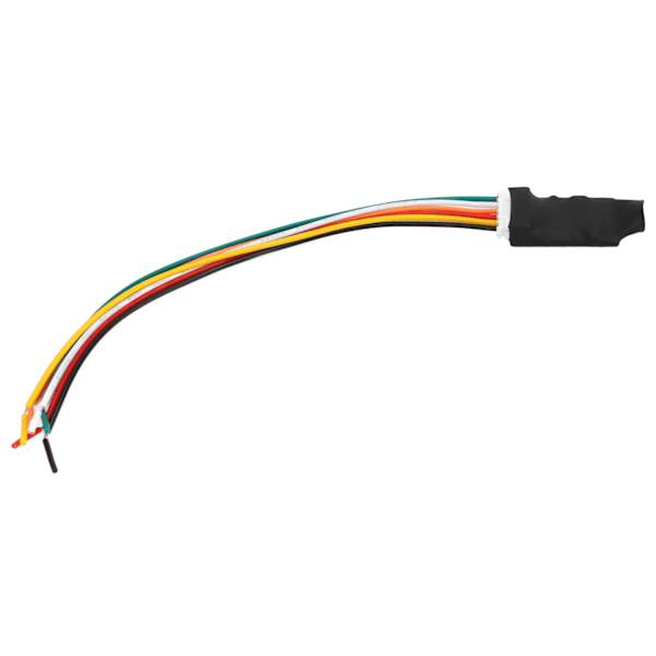 6-stifts CD Canbus Gateway Decoder Emulator Simulator Flexibla kablar Passar för Radio RCD510 RNS510 RCN210