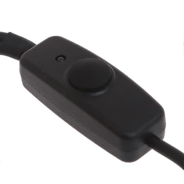 USB C-kabel med av/på-knapp USB Type C hann til hunn strømkabel[LD]