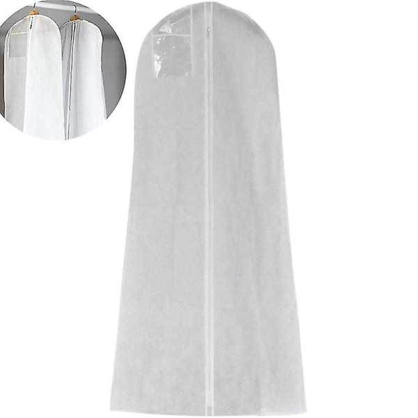 Pustende plaggveske Beskyttende deksel for brudekjoler aftenkjoler dresser jakker Anti-støvpose