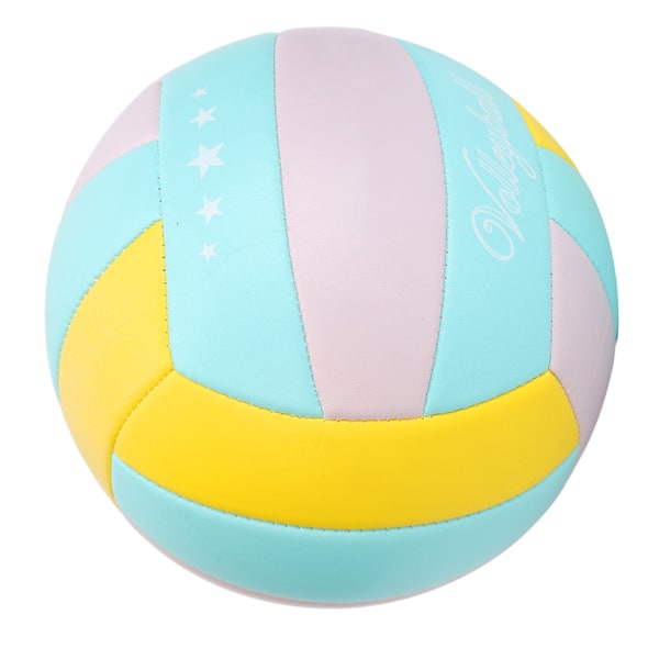 Storlek 5 Träningsvolleyboll Mjuk hög elasticitet Lätt PVC inomhus utomhusvolleyboll för poolgym