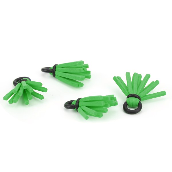 4 stk. Fluefiske Float Foam Strike Indicators Drift Krog Positionering Floats Bobbers Grøn