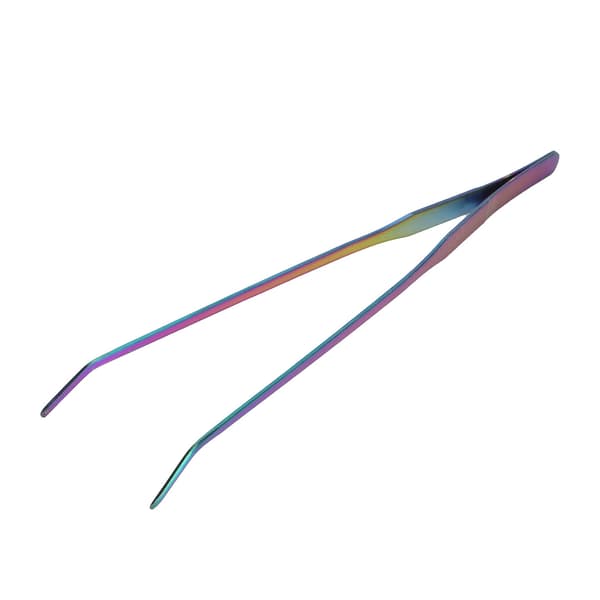 Akvariepincet i rustfrit stål 27 cm buede tang