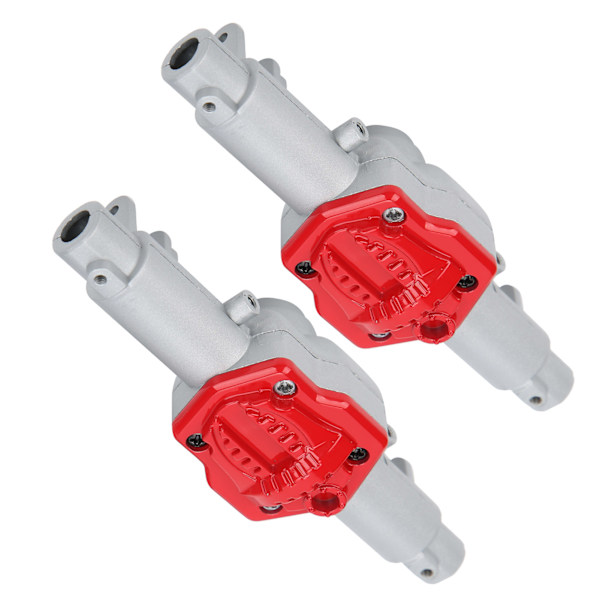 2st RC metall fram- och bakaxelkåpa för MN86 1/12 RC Crawlers Upgrade PartsSilver