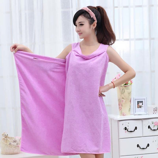 Bærbar superabsorberende mikrofiber badehåndklæde Beach Body Wrap vaskeklud