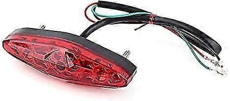 12v 15 LED motorcykel bremse stop køre baglygte blinklys lys red