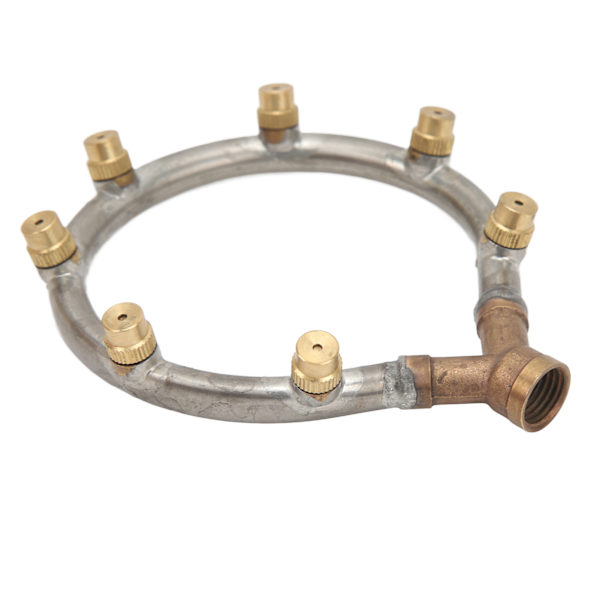 Multifunctional Annular Nozzle G3/8 Internal Thread Multi-Head Annular Atomizing Nozzle for Garden Irrigation 7 Head