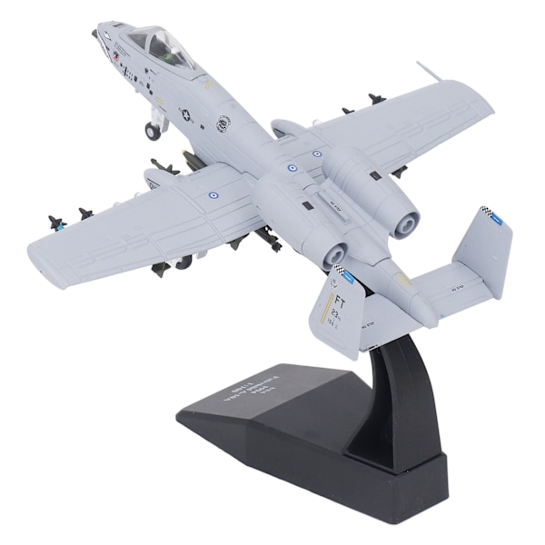1:100 Jagerflymodel Smuk cool simuleret legeringsflymodel til samling og dekoration