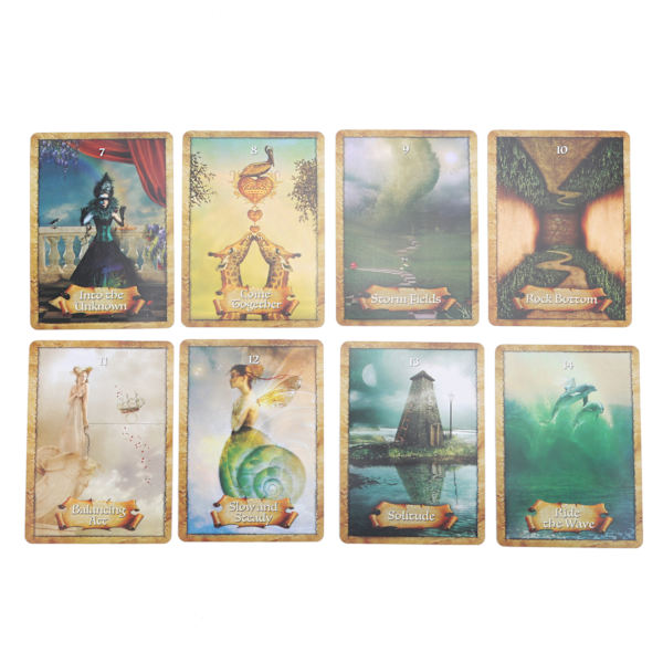 Pappersspelkort Tarotkort Spådom Tarotdäck Interaktion Brädspel engelsk version
