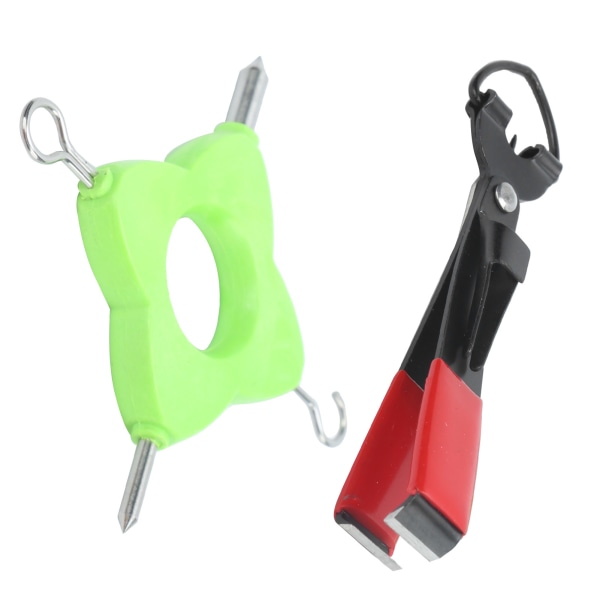 4 i 1 Multi Fishing Knot Aftrækker Værktøj Agnfisk Karpe Fiskeline Knotting Knotless Knot Tool