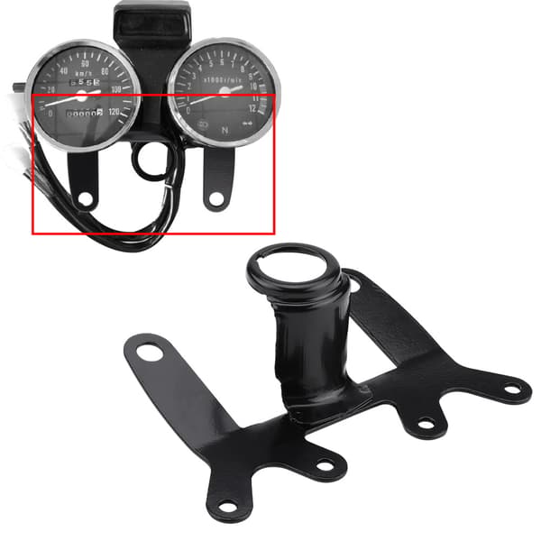 Universal Motorcykel Instrumentbeslag Tachometer Speedometer Odometer Montering Stativ Support