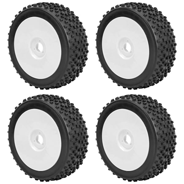4st RC bildäck hjul RC tillbehörsdelar Passar för 1/8 Traxxas HSP Tamiya (A8012)