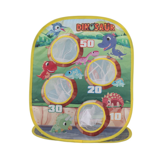 2-in-1 Beanbag Toss-pelisetti Dart-taulu lapsille Hiekka-pussi Ulkopeli ranta lelu