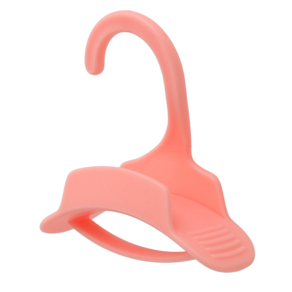 Handväska Hanger Multifunktion Utrymmesbesparande Handväska Organizer Krok för Handväska Ryggsäckar Kläder Rosa