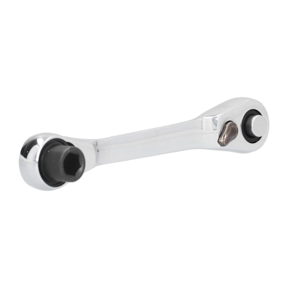 Mini Ratchet Nøkkel 1/4in 72 Tenner Rask Hex Skrutrekker Bit Driver 2 Bruk Nøkkel