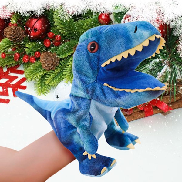 Sødt papdyr hånddukke legetøj plys dinosaur dukker dukke til baby børn fødselsdagsgave