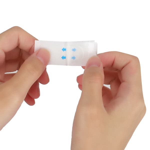 Usynlig V-form Løfte Sticker - 40 stk.