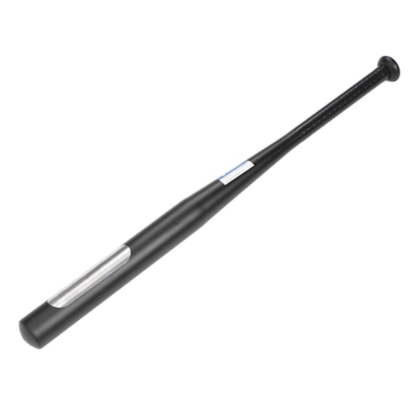 Baseballbat tykt Robust sort bærbar selvforsvarslegering stålbat til forsvar udendørs
