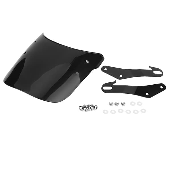 Motorcycle 5-7in Headlight Retro Windshield Wind Deflector Fits for HONDA