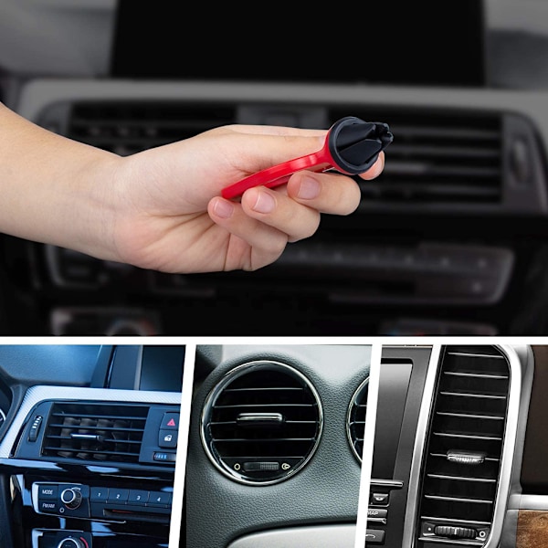 2ST Bilsåsholder Dip Clip Set Mini Ketchup Dipkopper til bil