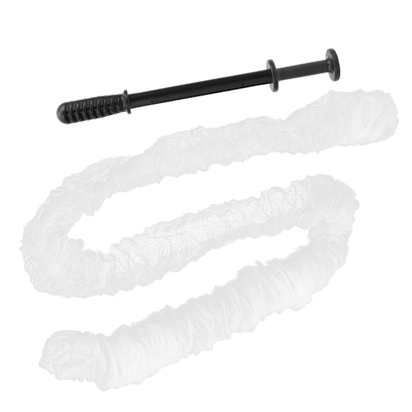 PVA-nett med smal maske, 5mx25mm, i rør, oppløselig for agnposer, fiskeutstyr