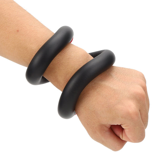 Vægtbærende armbånd til løb Jogging Svømning Yoga Fitness Styrketræning Stick12 ounce - sort