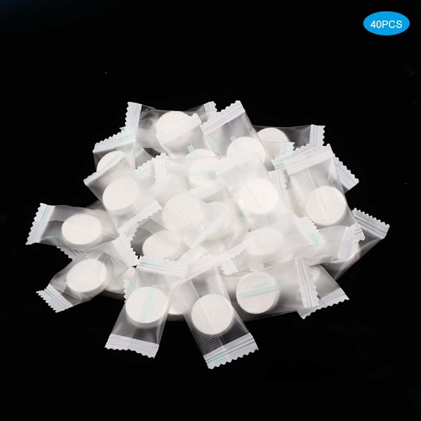 40st Komprimerad Mask Bärbar Non Woven Fabric Rengöring Komprimerad ansiktsmask
