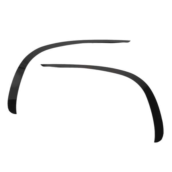 1 Par Frontfanger Spoiler Trim Glans Svart Bumper Splitter Diffuser Erstatning for Benz CLS‑Class C257 AMG‑Line