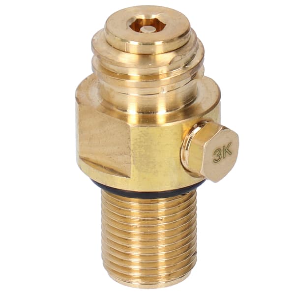 M18x1,5 Threaded CO2 Cylinder Refill Adapter Pin Valve Converter Soda Maker Accessory