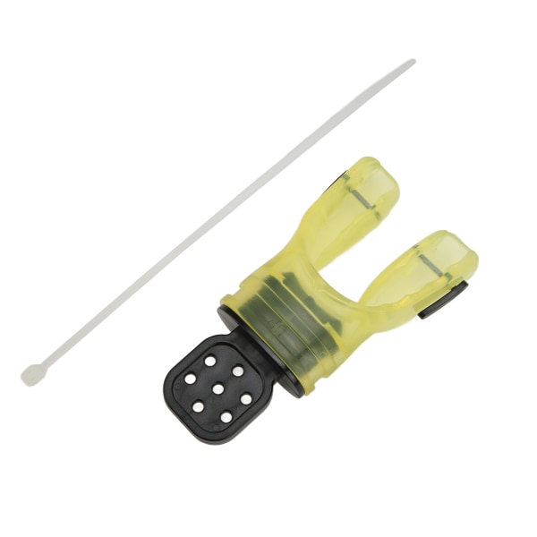TOOKE Termoplast Mundstykke Dykning Snorkel Andetrangsregulator Bid Mundstykke Candy Gul