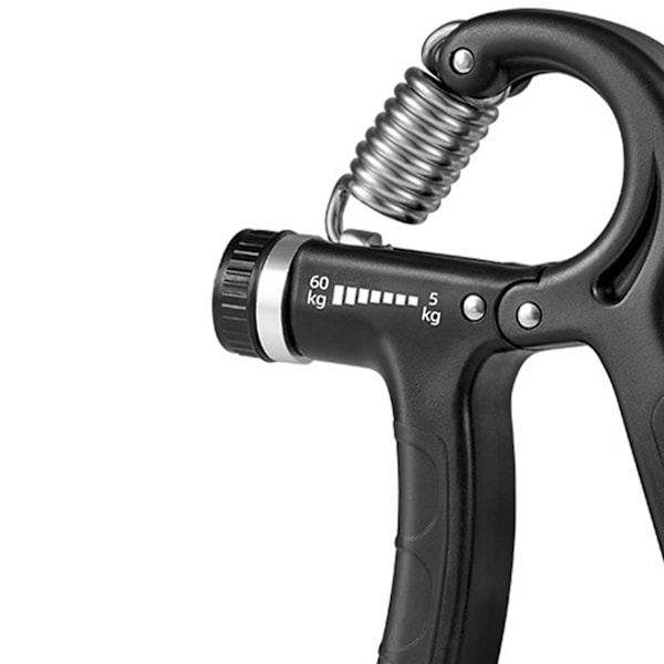 Grip Strength Trainer Justerbara handgrepp för styrketräning Handled och underarm Styrketränare Svart