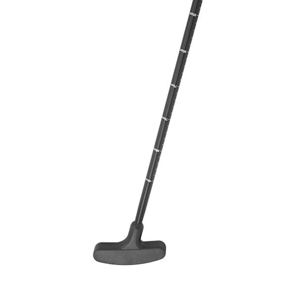 Golfputter til mænd kvinder 2-vejs børneputter Minigolfputter til højre- og venstrehåndet Justerbar længde Golfputter til børn Voksne Sort
