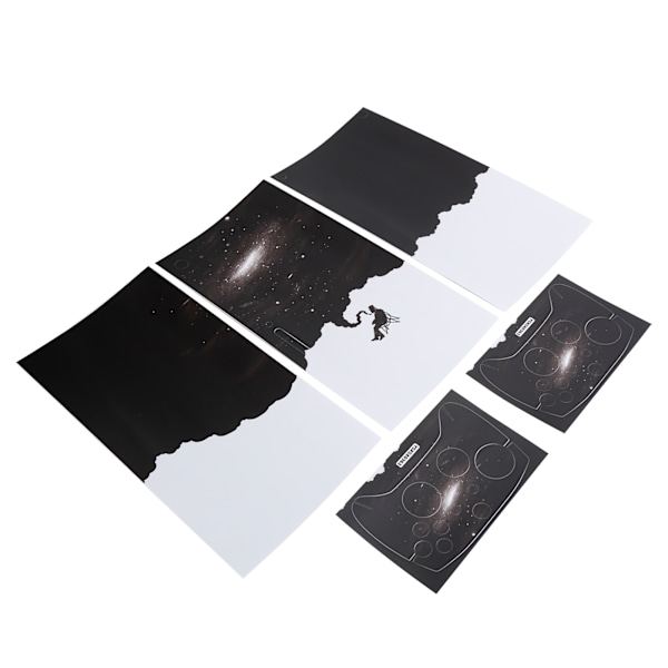 DIY Kontroller Klistremerker PVC Spillkonsoll Skin Dekaler Beskyttelse for Xbox Series X