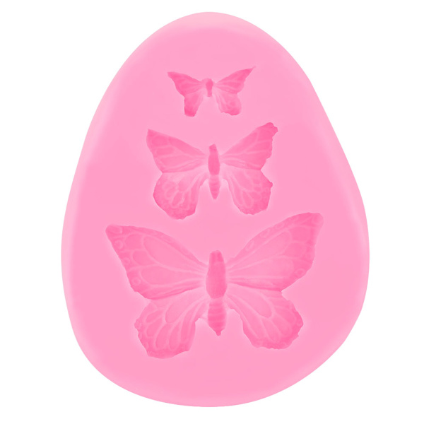 Silikonskabelform til Fondant, Chokolade, Kagedekoration