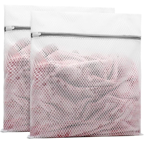 Mesh tvättpåsar av honeycomb-nät för ömtåliga kläder 12 X 16 tum (3 medium)