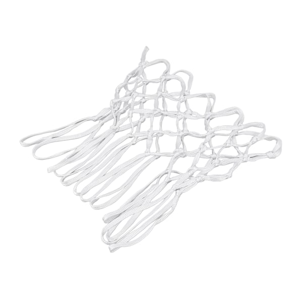 2st hållbara basketnät Nylon Vit Universal Heavy Duty basketnätbyte i alla väder för inomhus utomhus