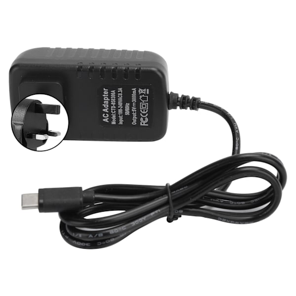 5V 3A Type-C virtalähde Raspberry Pi 4B:lle - UK-pistoke