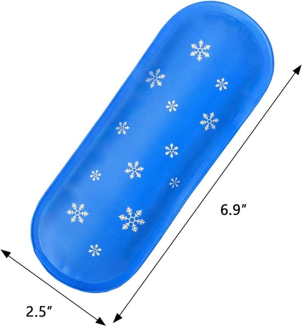 4-pak - Køletasker - Insulingelposer - Isolerede køletasker - Blå - 18*6,5 cm[LD]
