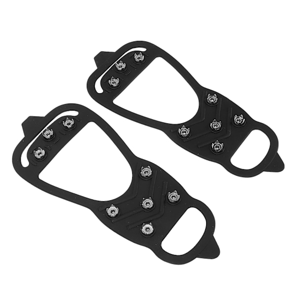 Anti-skli Is Pigger Sko Pigger Stegjerner 8 Stål Pigger Gå Traction Snøgrep (M (3040 størrelse) )