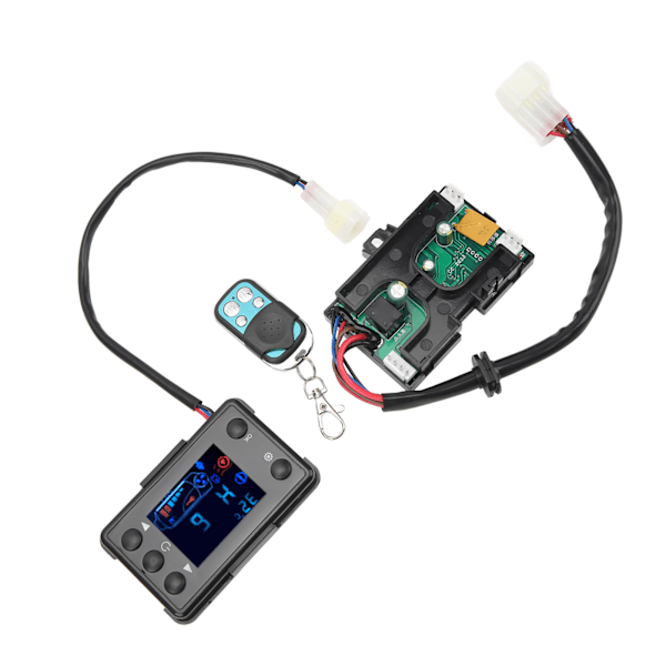 12V 5kw parkeringsvärmare LCD-skärm Fjärrkontrollkort Moderkort för bilbussskena luftdieselvärmare