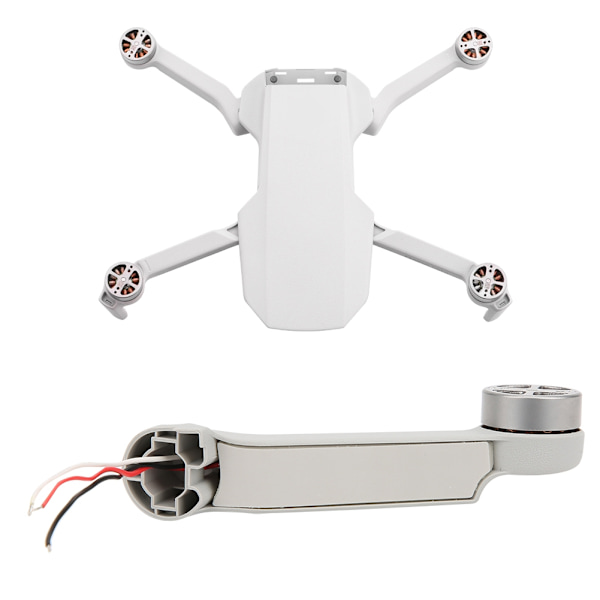 RC Drone Motor Arms Reparation Reservdelar Byte av Drönar Tillbehör Passar för DJI Mavic Mini Höger Bakarm