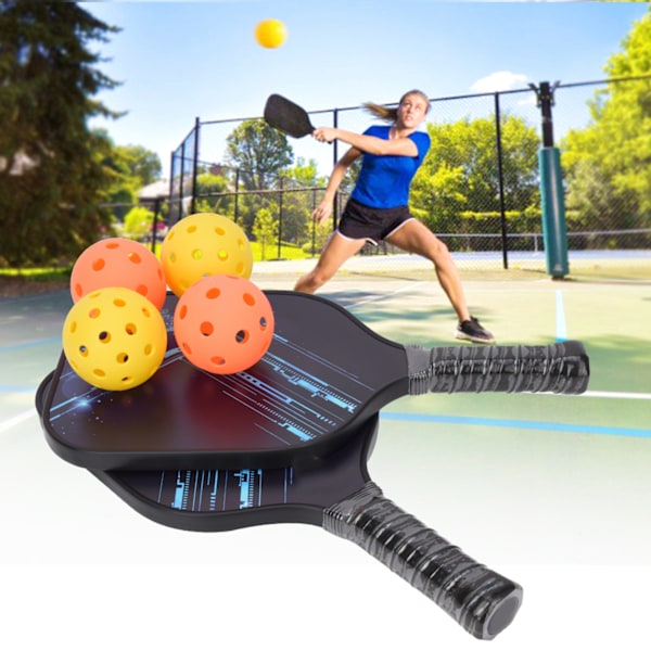 Professionel glasfiber udendørs sportsbærbar pickleball paddelracket Optimal boldkontrol