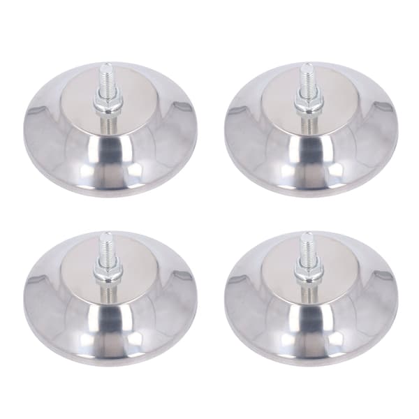 4 PCS Pool Billiard Table Leg Levelers 5 Inch Adjustable Heavy Duty Leveling Risers for Foosball Table Ping Pong Table