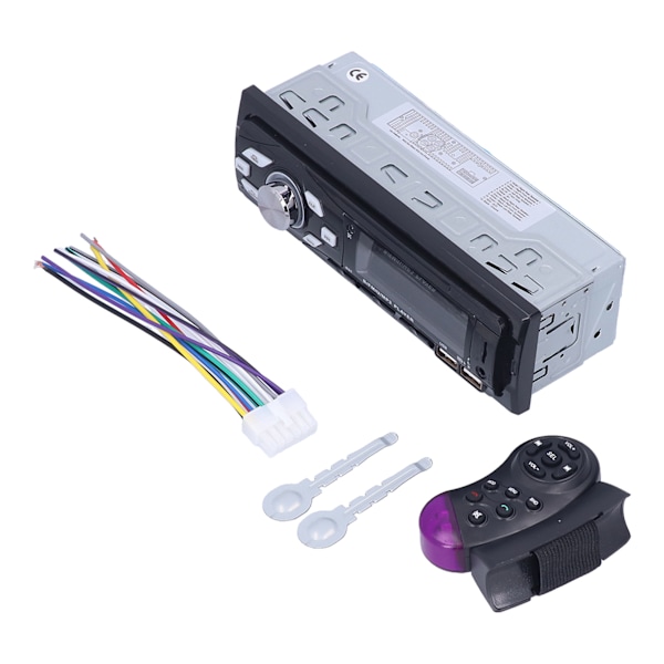 Bil Bluetooth MP3 87.5‑108MHZ Radio Röststyrning RCA-utgång 12V Universal Modifikation