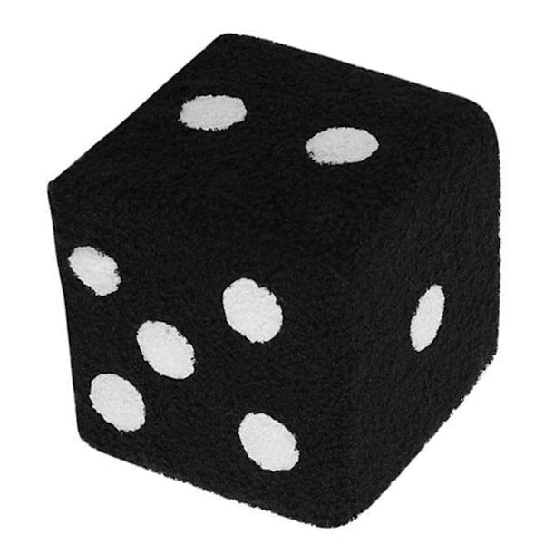 Jalkatuoli Pehmeä Mukava Yksinkertainen Lämmin Kestävä Kuutio Jalkatuoli Kotiin Olohuoneen Makuuhuoneen Musta 20x20x20cm