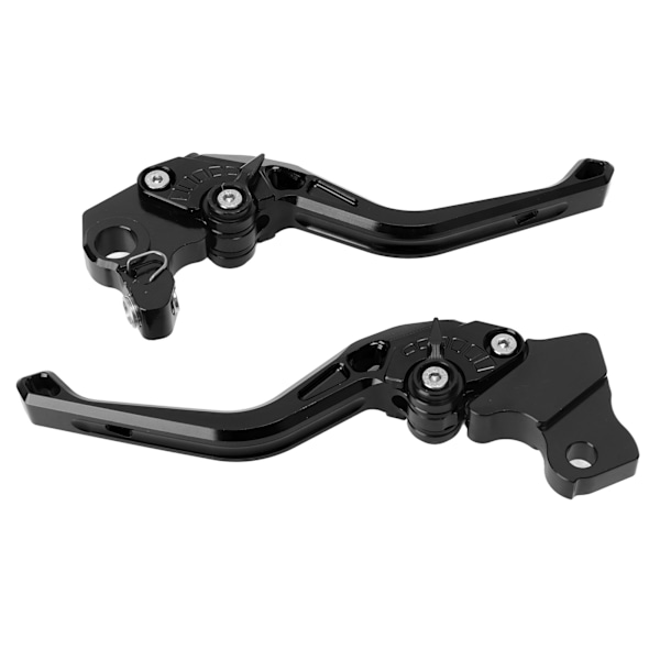 Par Motorcycle Brems- og Koblingsgreb Justerbar Aluminium Legering Udskiftning til DUCATI Multistrada 950 2017‑2018 Sort