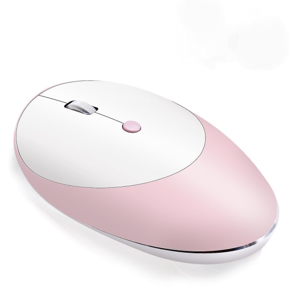 Bluetooth trådlös mus, 3 lägen Bluetooth 5.0 & 3.0 mus 2.4g trådlös bärbar optisk mus med USB nanomottagare, 1600 dpi