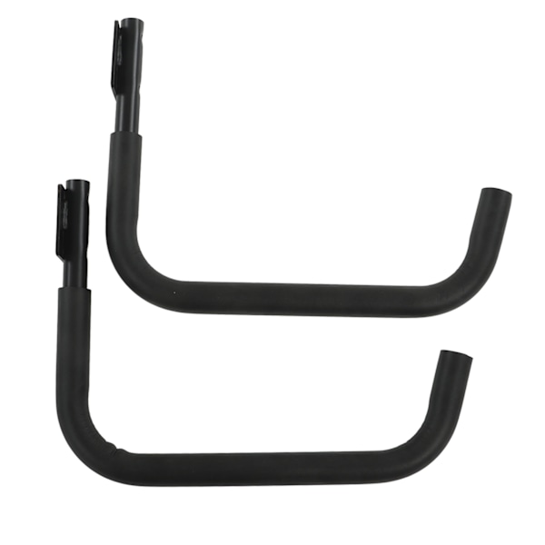 1 par kajak väggfäste rack stål med skyddande skumskydd 99Lb Jumbo garage förvaringskrokar Universal för kajak kanot stor skateboard surfbräda